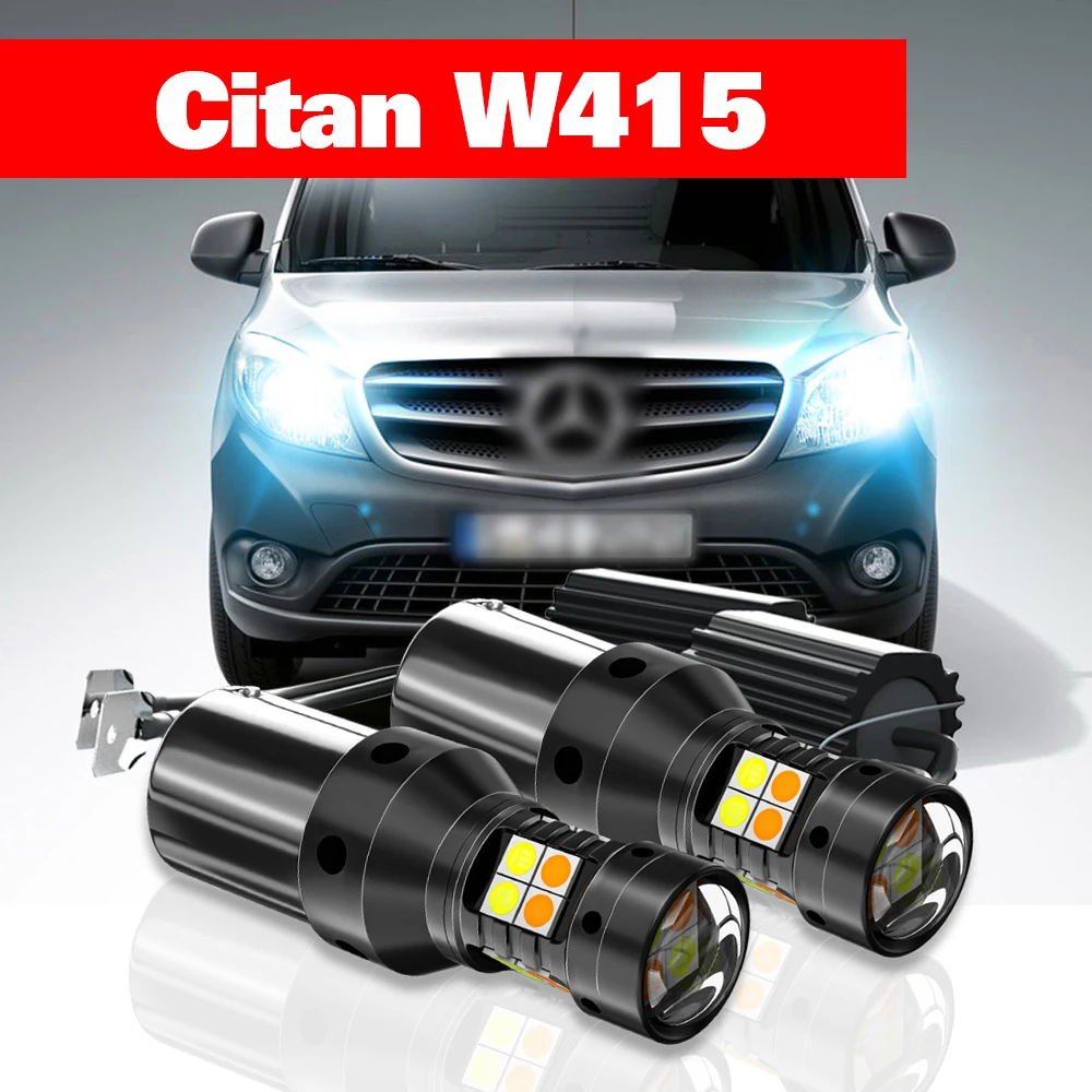For Mercedes Benz Citan W415 2012-2013 Accessories 2pcs LED Dual Mode Turn Signal+Daytime Running Light DRL
For Mercedes Benz Citan W415 2012-2013 Accessories 2pcs LED Dual Mode Turn Signal+Daytime Running Light DRL