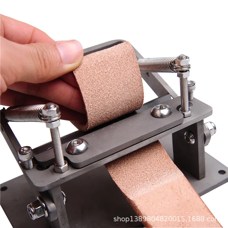 Leather Craft Thinning Machine DIY Stainless Strips Belt Thinning Manual Cowhide Leather Splitter Machine Cutting Peeler Tools
Leather Craft Thinning Machine DIY Stainless Strips Belt Thinning Manual Cowhide Leather Splitter Machine Cutting Peeler Tools