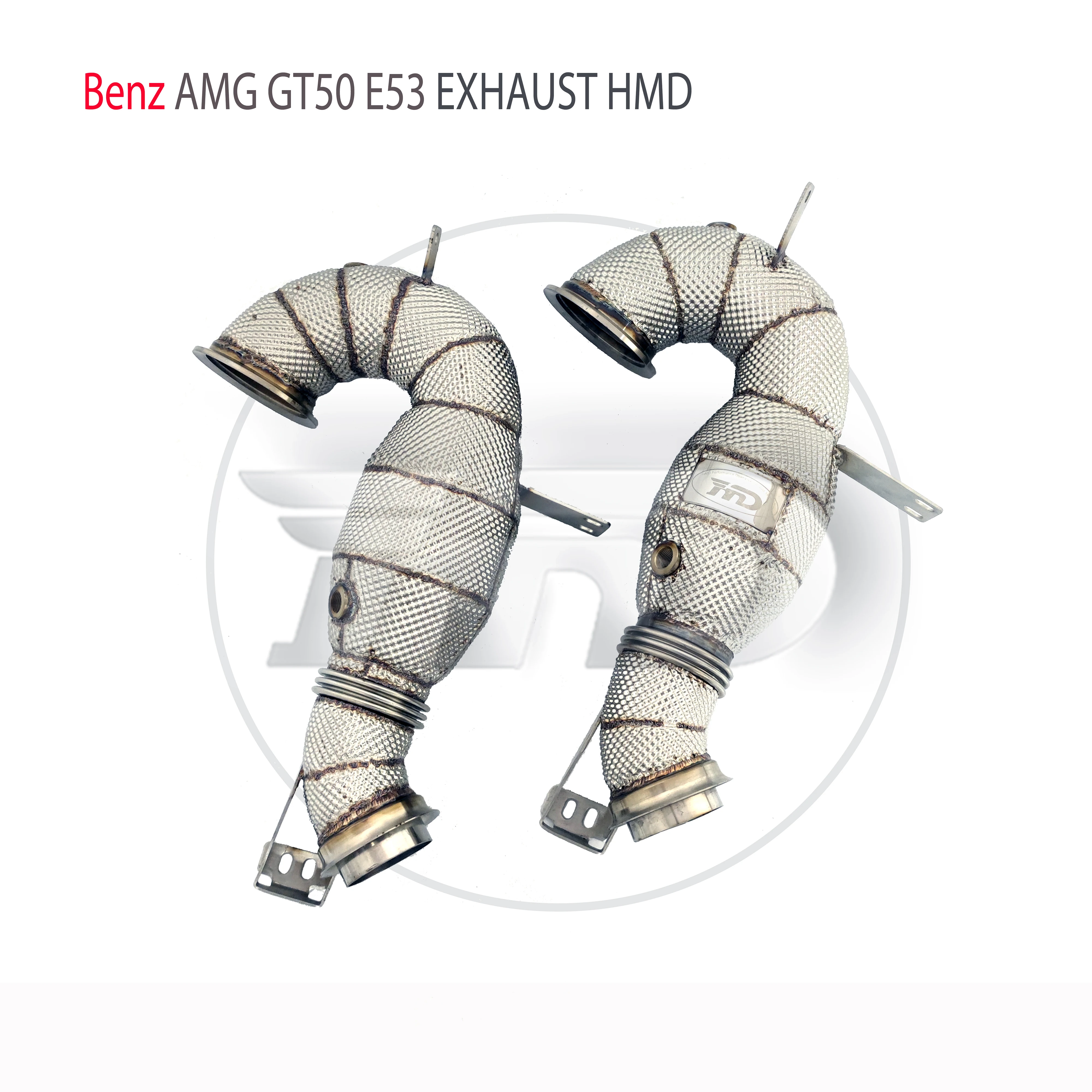 HMD Exhaust Manifold High Flow Downpipe for Benz ANG GT50 E53 Car Accessories With Catalytic Header Without Cat Catless Pipe
HMD Exhaust Manifold High Flow Downpipe for Benz ANG GT50 E53 Car Accessories With Catalytic Header Without Cat Catless Pipe