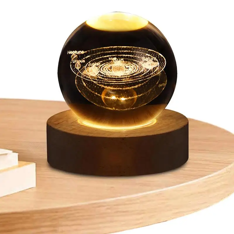 Led Crystal Ball Night Light Atmosphere Light 3D Ball Lamp For Christmas Birthday Kid Gift
Led Crystal Ball Night Light Atmosphere Light 3D Ball Lamp For Christmas Birthday Kid Gift