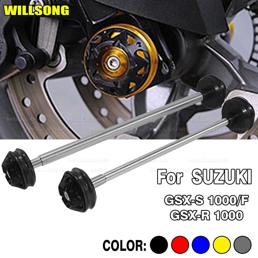 For SUZUKI GSXS 1000/1000F 14-16 GSXR1000 05-08 Front/Rear Wheel Axle Fork Crash Protector Slider Motorcycle Falling Protection
For SUZUKI GSXS 1000/1000F 14-16 GSXR1000 05-08 Front/Rear Wheel Axle Fork Crash Protector Slider Motorcycle Falling Protection