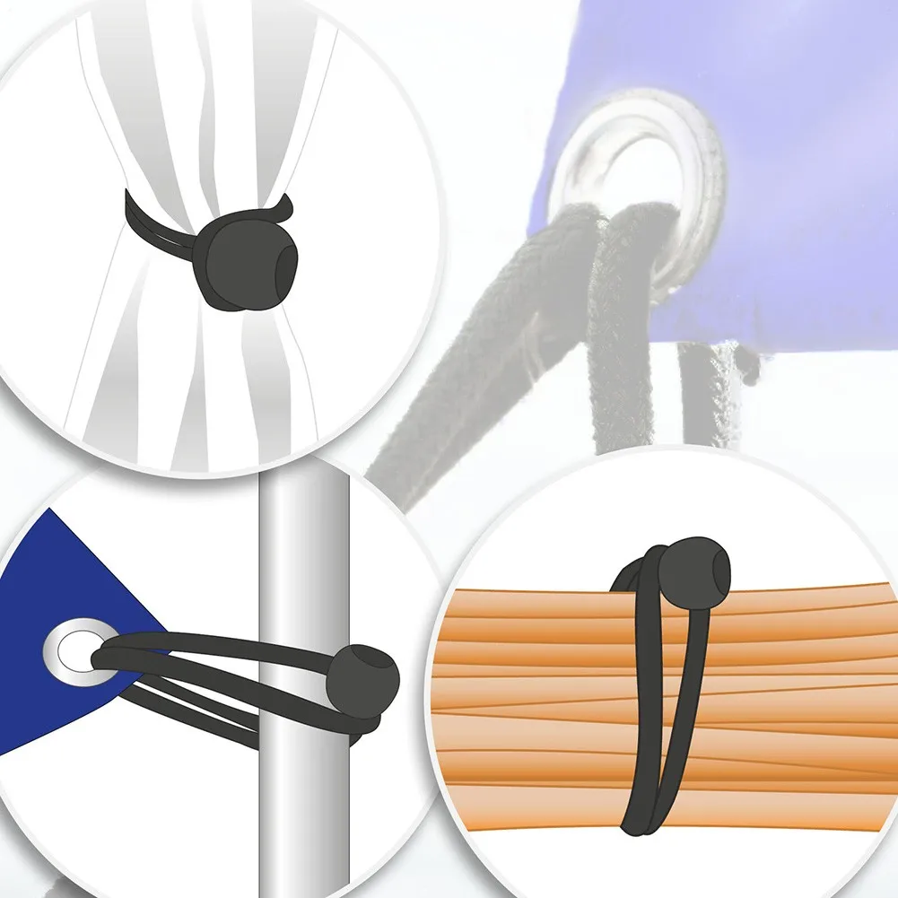 25x Car Tarpaulin Tensioner Bouncy Rope With Ball Tension Posters Tent Tensioning Belts 20cm Black Interior Accessories
25x Car Tarpaulin Tensioner Bouncy Rope With Ball Tension Posters Tent Tensioning Belts 20cm Black Interior Accessories