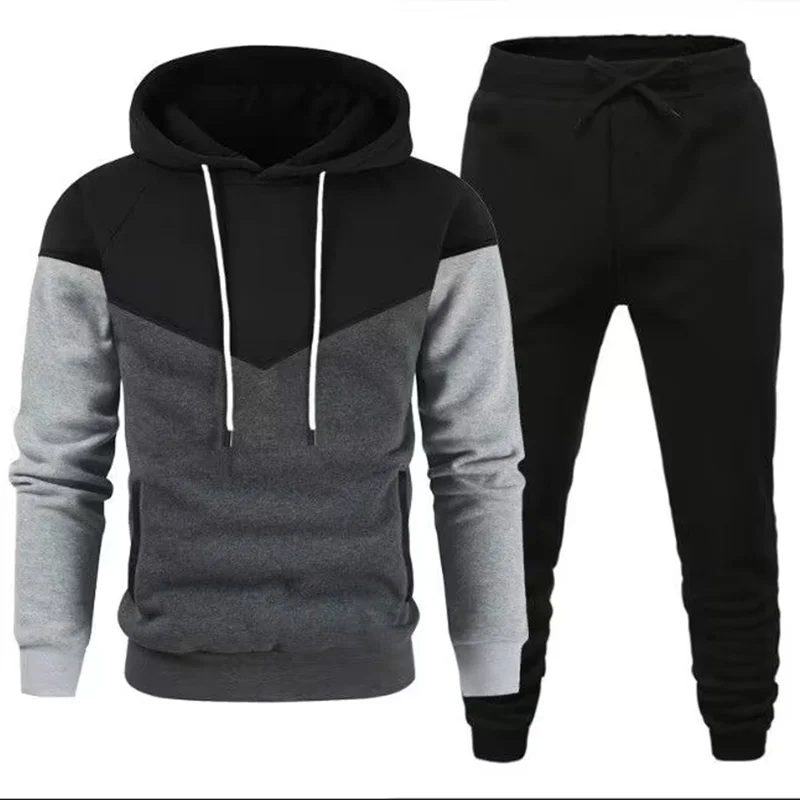 New Autumn And winter Sportswear Suit Men's Hoodies Set Casual Warm Sports Sweater Brand Pullover + Jogging Pants 2-Piece Set
New Autumn And winter Sportswear Suit Men's Hoodies Set Casual Warm Sports Sweater Brand Pullover + Jogging Pants 2-Piece Set