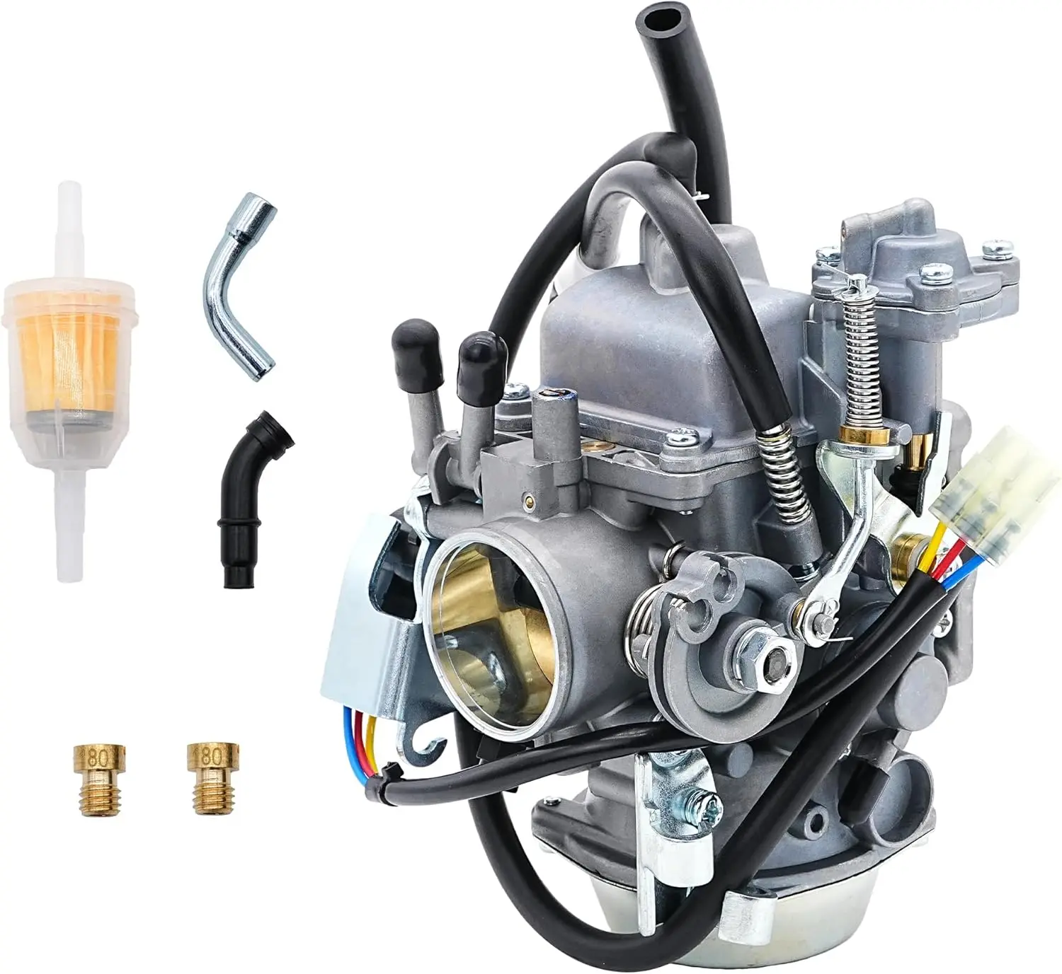 Карбюратор VTX1300 для Honda VTX1300R 2004-2009, 2008-2009 VTX1300T заменяет мотоцикл # 16100-MEA-901,16100-MEA-671
Карбюратор VTX1300 для Honda VTX1300R 2004-2009, 2008-2009 VTX1300T заменяет мотоцикл # 16100-MEA-901,16100-MEA-671