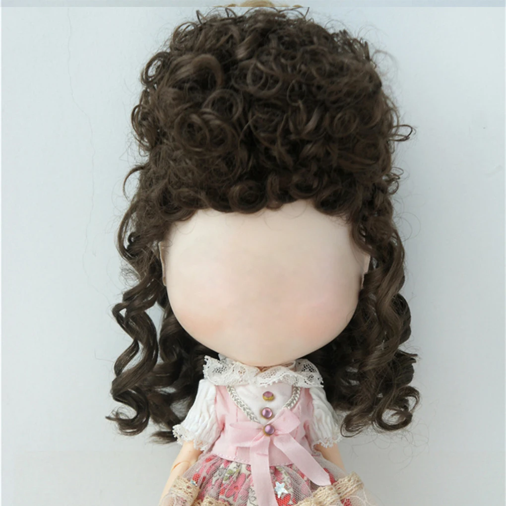 Dress up Doll Hair Replacement Girl Toy Vintage Style Wig Figurine Head Decoration Accessories Spare Parts Dark Brown
Dress up Doll Hair Replacement Girl Toy Vintage Style Wig Figurine Head Decoration Accessories Spare Parts Dark Brown