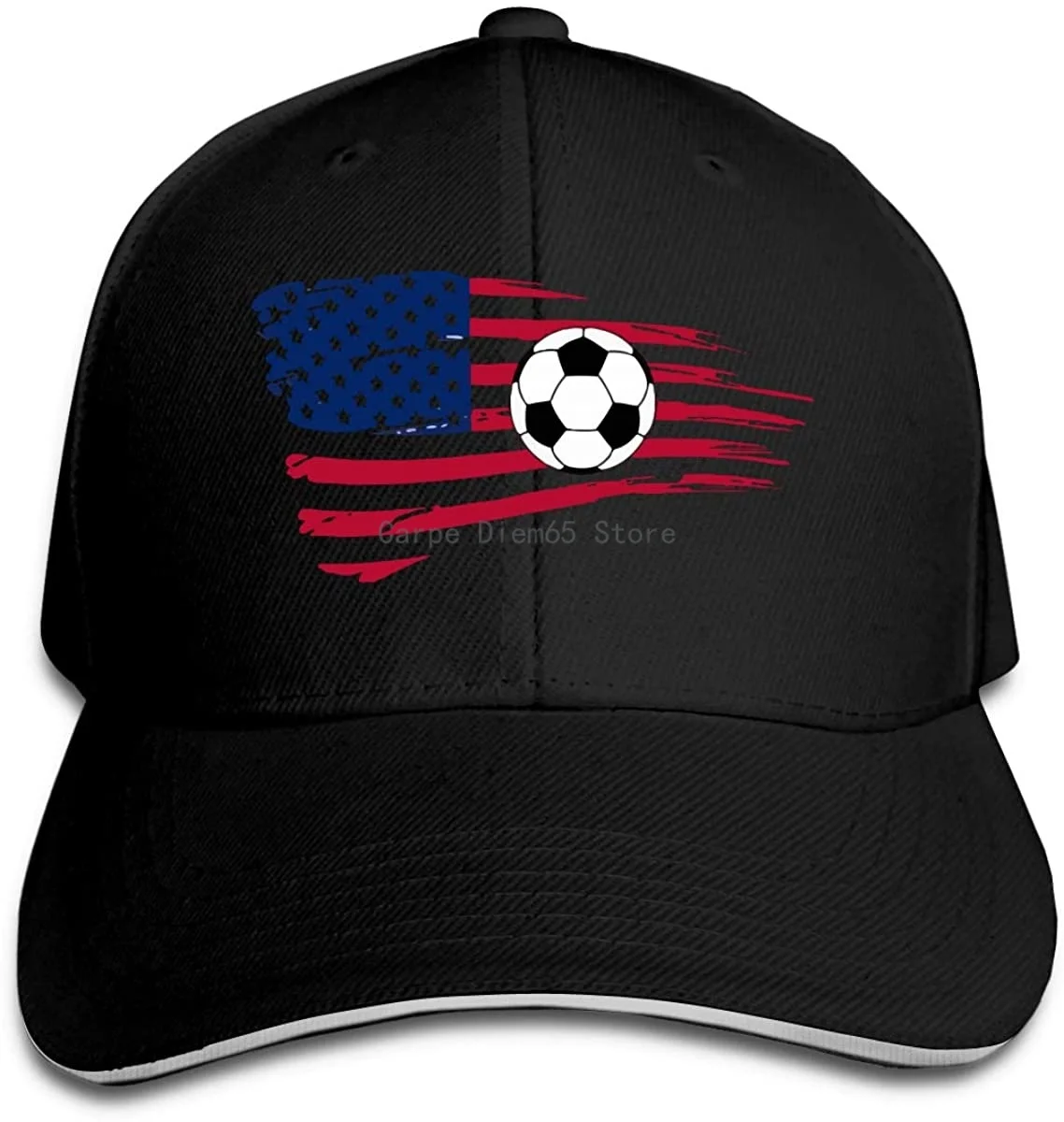 Women's and Men's Baseball Cap Soccer USA Flag Sport Cotton Trucker Hat Adjustable Vintage Sports Fan Caps Black
Women's and Men's Baseball Cap Soccer USA Flag Sport Cotton Trucker Hat Adjustable Vintage Sports Fan Caps Black