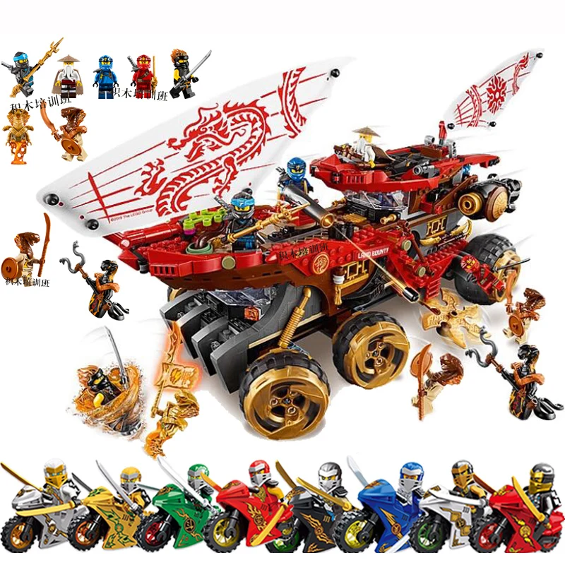 Land Bounty Lloyd's Titan Mech Truck Car Bugs Snake Model Building Blocks With Figures Compatible 70677 70676 70675 Bricks Toys
Land Bounty Lloyd's Titan Mech Truck Car Bugs Snake Model Building Blocks With Figures Compatible 70677 70676 70675 Bricks Toys