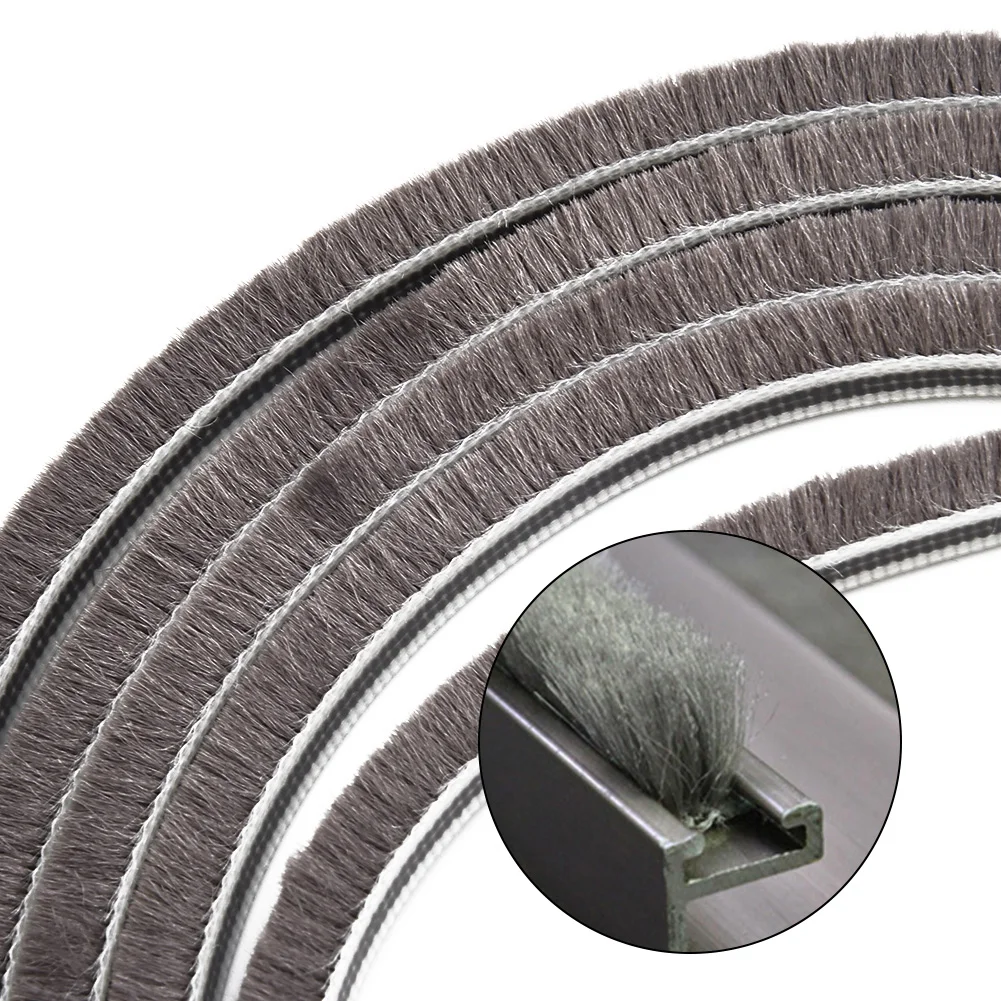 Protect Your Home from the Heat Cold and Insects 10m Draught Excluder Brush Pile Seal Strip for Casement and Doors
Protect Your Home from the Heat Cold and Insects 10m Draught Excluder Brush Pile Seal Strip for Casement and Doors