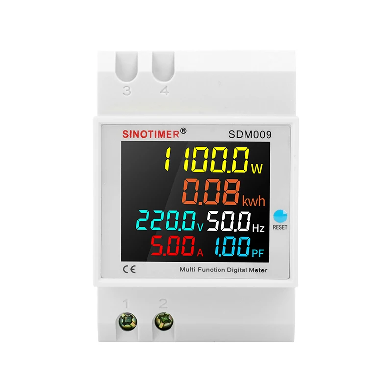 Din Rail Digital Voltmeter Voltage Current Tester Wattmeter Multimeter Electric Energy Meter Frequency Volt Amp Monitor AC40‑300
Din Rail Digital Voltmeter Voltage Current Tester Wattmeter Multimeter Electric Energy Meter Frequency Volt Amp Monitor AC40‑300