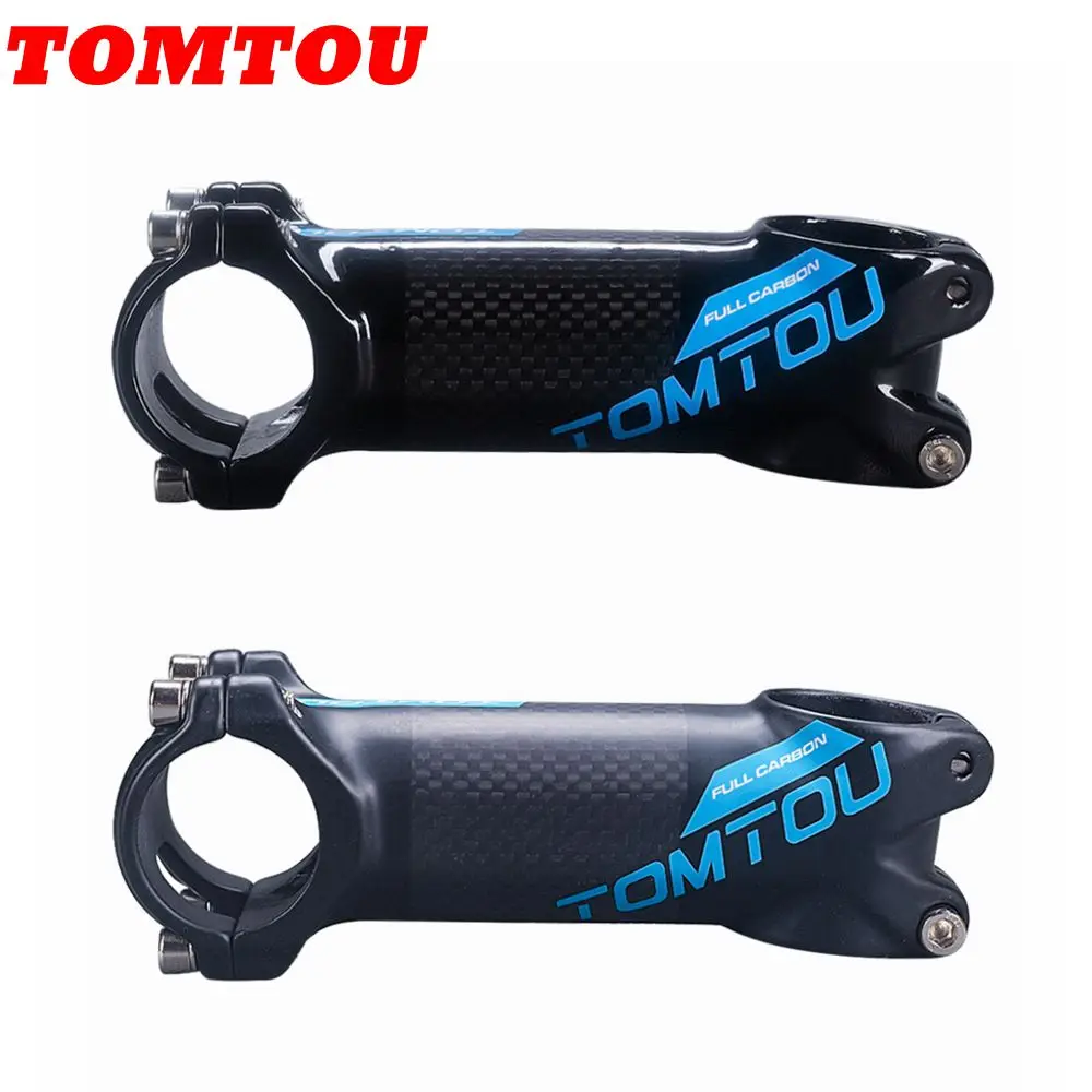 TOMTOU Carbon Fiber + Aluminum Cycling MTB Stem Road Bike Mountain Bicycle Accessories Blue Glossy Matte 
TOMTOU Carbon Fiber + Aluminum Cycling MTB Stem Road Bike Mountain Bicycle Accessories Blue Glossy Matte
