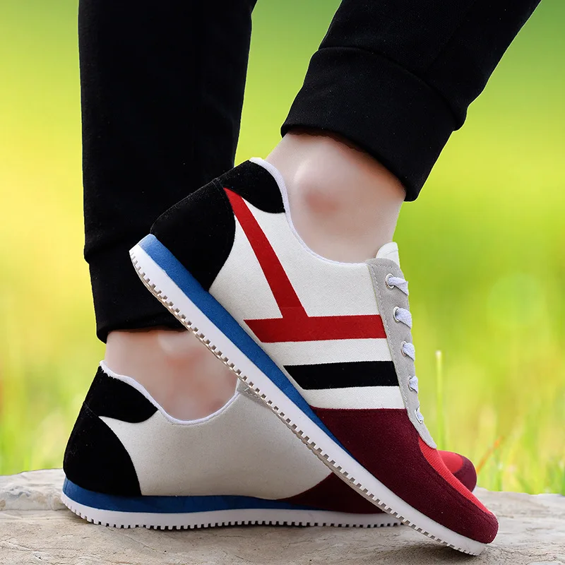New Men's Sports Casual Shoes Breathable Wear-resistant Outdoor Fitness Fashion Lace-up Low-cut Color Matching Running Shoes
New Men's Sports Casual Shoes Breathable Wear-resistant Outdoor Fitness Fashion Lace-up Low-cut Color Matching Running Shoes