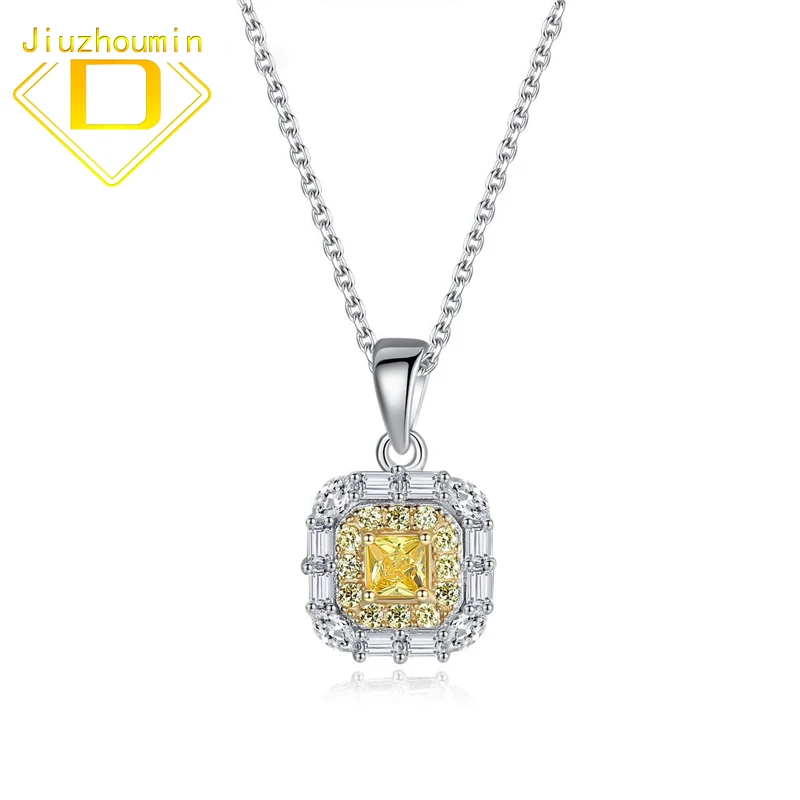 Luxury Crystal Yellow Gemstone Pendants For Women Solid 925 Sterling Silver Citrine Necklace Fashion Fine Jewelry Christmas Gift
Luxury Crystal Yellow Gemstone Pendants For Women Solid 925 Sterling Silver Citrine Necklace Fashion Fine Jewelry Christmas Gift