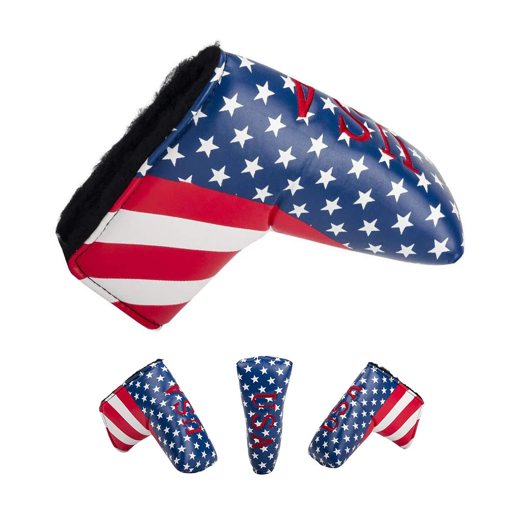 Accessories Protective Headcover For Scotty Golf Putter Cover Waterproof Club Durable Blade American Flag PU Leather Portable
Accessories Protective Headcover For Scotty Golf Putter Cover Waterproof Club Durable Blade American Flag PU Leather Portable