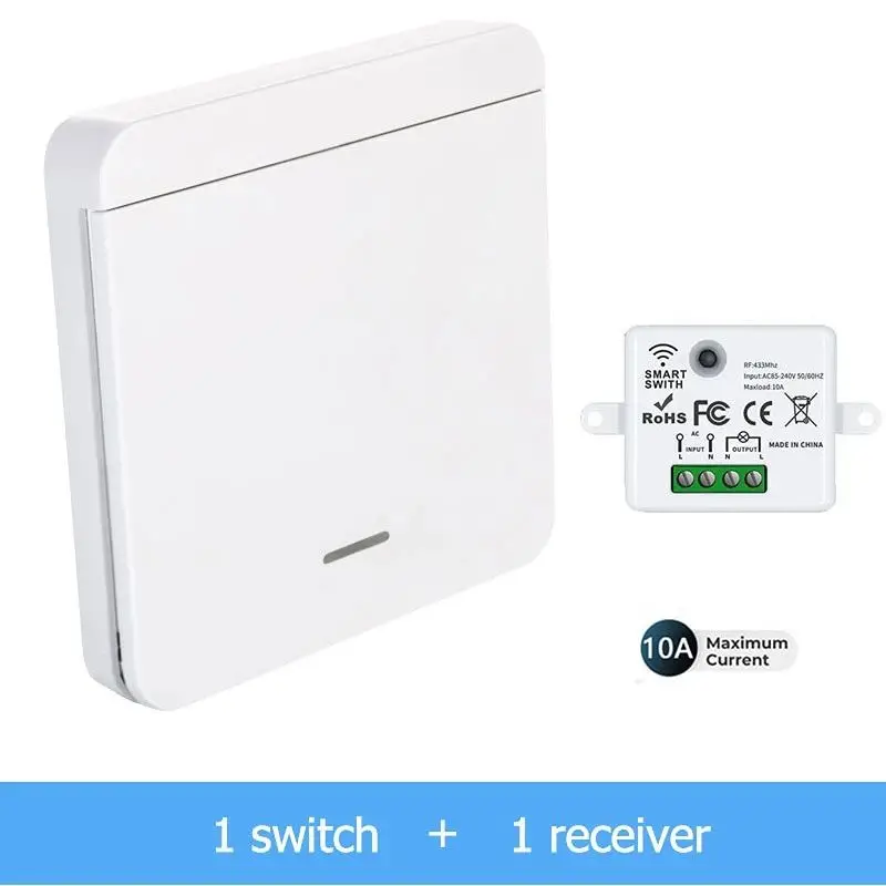 Smart WiFi выключатель света 16А
Smart WiFi выключатель света 16А
