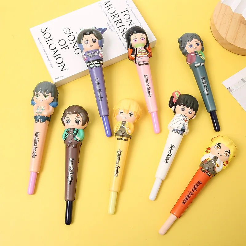 8pcs Cartoon Japanese Anime Demon Slayer Character Decompression Pen 0.5mm School Office Supplies Creative Stationery Gift
8pcs Cartoon Japanese Anime Demon Slayer Character Decompression Pen 0.5mm School Office Supplies Creative Stationery Gift