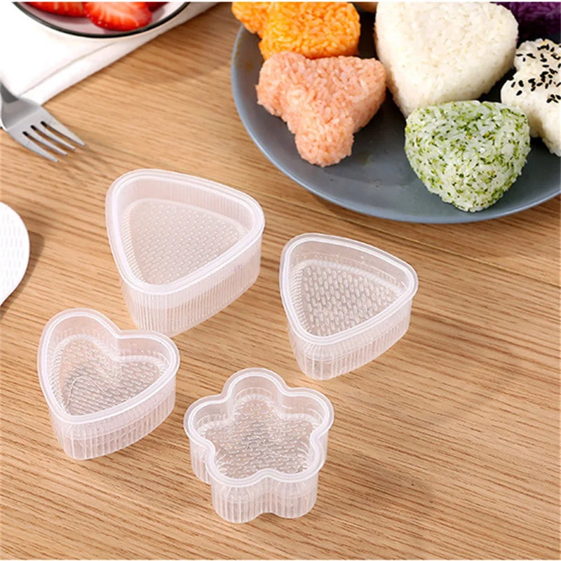 Bento tool sushi mold handmade rice ball kitchen DIY tool Japanese bento mold children's simulation cooking
Bento tool sushi mold handmade rice ball kitchen DIY tool Japanese bento mold children's simulation cooking