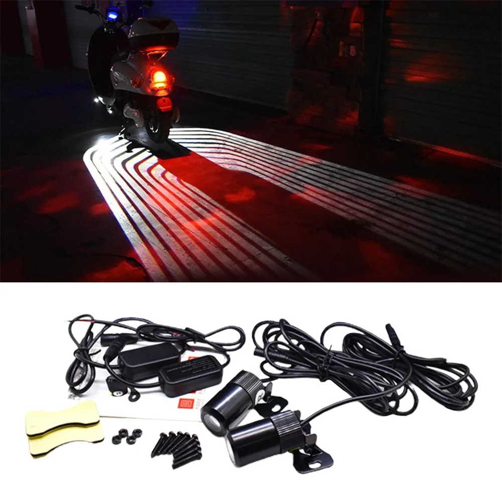 2x Universal Motorcycle Angel Wing LED Lamp Light Tail Lights Kit HD Projection 8-36V 2m Aviation Aluminum Base Of Motorcycles
2x Universal Motorcycle Angel Wing LED Lamp Light Tail Lights Kit HD Projection 8-36V 2m Aviation Aluminum Base Of Motorcycles