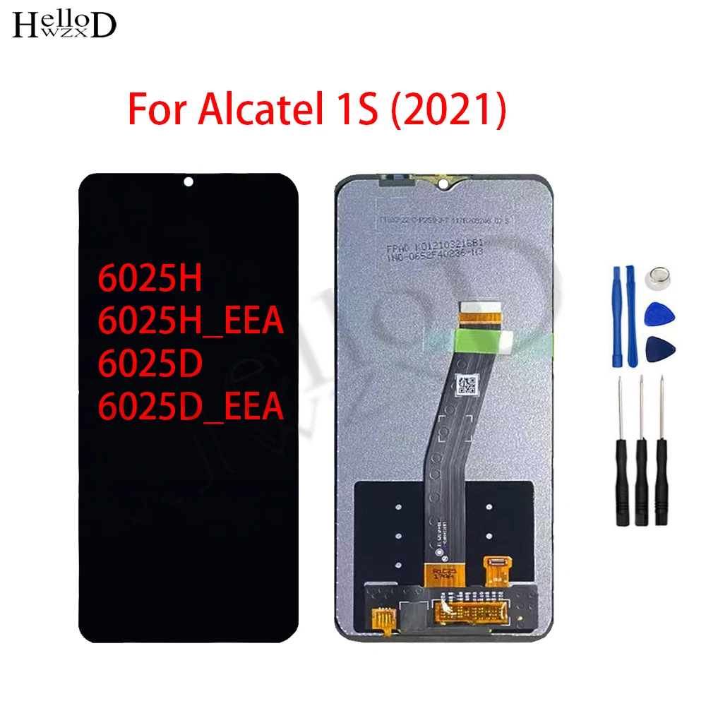 Полный экран 6,52 дюйма для Alcatel 1S 2021 6025H 6025D, ЖК-дисплей кодирующий преобразователь сенсорного экрана в сборе, экран с дигитайзером в сборе, замена
Полный экран 6,52 дюйма для Alcatel 1S 2021 6025H 6025D, ЖК-дисплей кодирующий преобразователь сенсорного экрана в сборе, экран с дигитайзером в сборе, замена