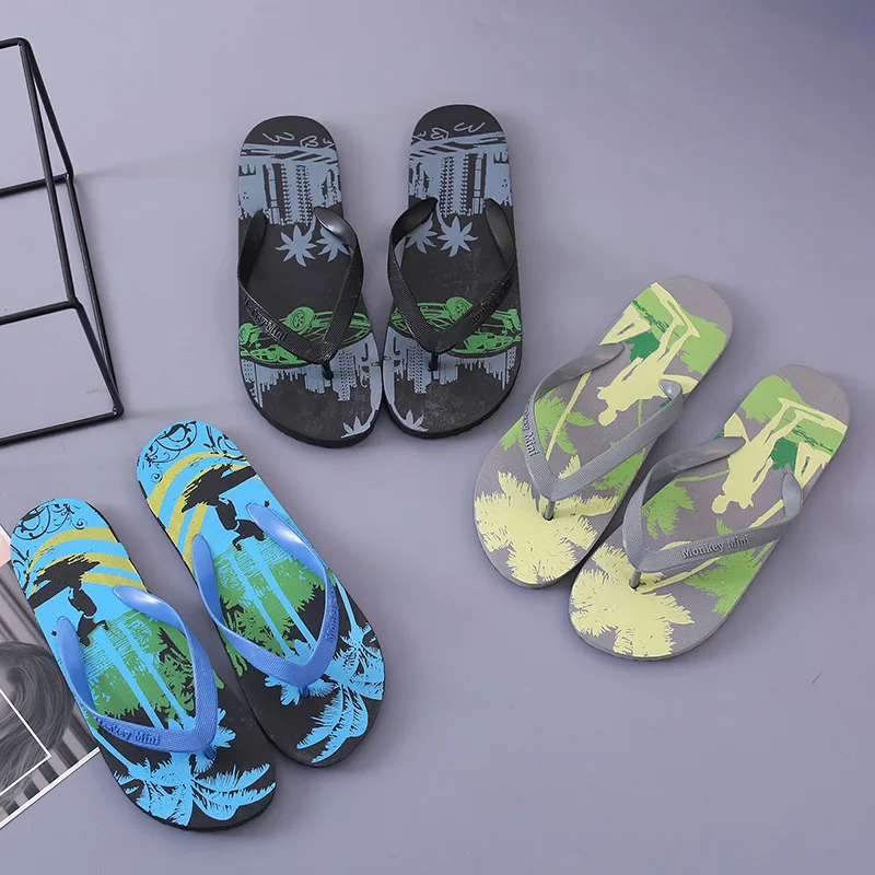 Summer Men Slippers Flat Flip Flops Beach Shoes Indoor & Outdoor Bathroom Cartoon Pattern Shoes Slip on Slippers Male Shoes
Summer Men Slippers Flat Flip Flops Beach Shoes Indoor & Outdoor Bathroom Cartoon Pattern Shoes Slip on Slippers Male Shoes