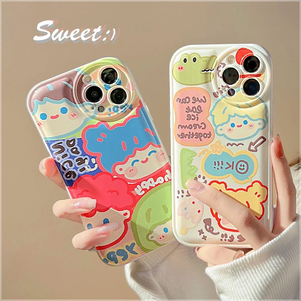 Funny cartoon graffiti airbag protective case for iPhone 14 Apple 12pro11/13/XsMax/XR stylish personality phone case
Funny cartoon graffiti airbag protective case for iPhone 14 Apple 12pro11/13/XsMax/XR stylish personality phone case