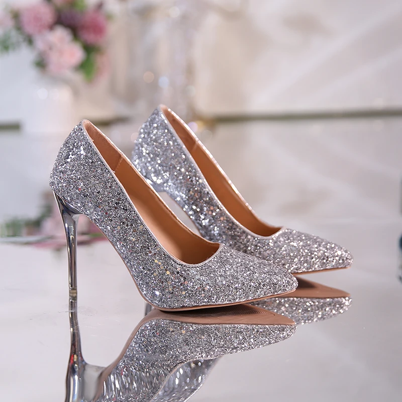 Comfortable Women's Pumps 2023 Summer Shoes for Women Fashion Sequins Shiny Princess Shoes Sexy Thin Heels Wedding Shoes Female
Comfortable Women's Pumps 2023 Summer Shoes for Women Fashion Sequins Shiny Princess Shoes Sexy Thin Heels Wedding Shoes Female