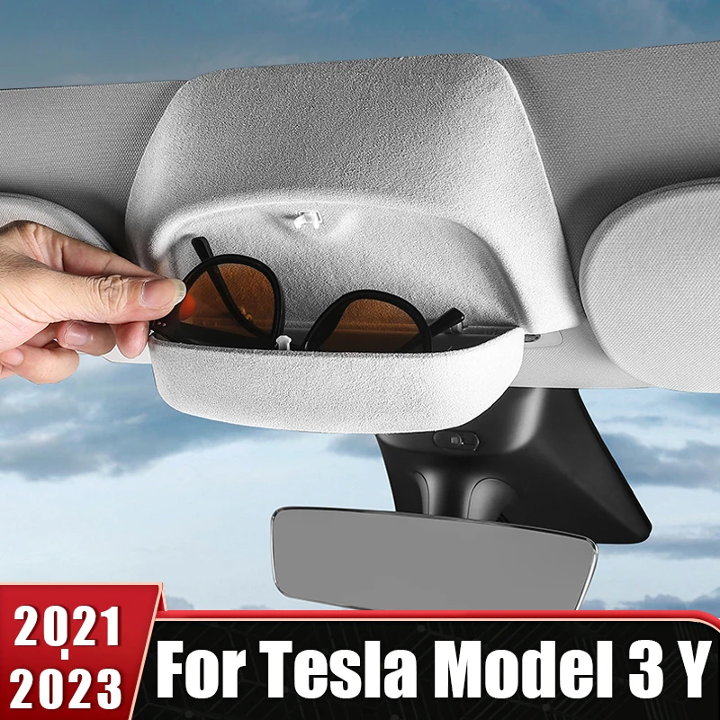 For Tesla Model 3 Y 2021 2022 2023 ABS Car Sunglasses Holder Glasses Storage Box Case Container Organizer Interior Accessories
For Tesla Model 3 Y 2021 2022 2023 ABS Car Sunglasses Holder Glasses Storage Box Case Container Organizer Interior Accessories