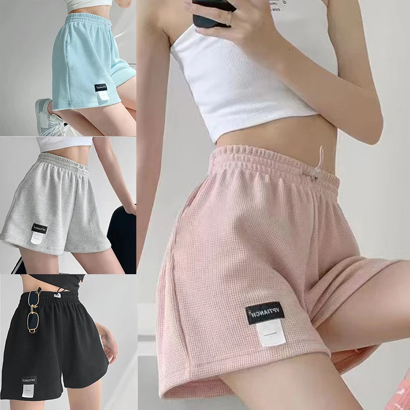 New Fashion Waffle Women'S Shorts High Waisted Sports Gym Shorts Solid Color Homewear Casual Bottoms Elastic Waist Hot Pants
New Fashion Waffle Women'S Shorts High Waisted Sports Gym Shorts Solid Color Homewear Casual Bottoms Elastic Waist Hot Pants