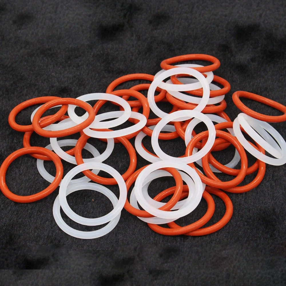 100Pcs CS 1.9mm Thickness Silicon Rubber O-ring Sealing OD 5~28mm Red/White Heat Resistance O Ring Seals Gaskets
100Pcs CS 1.9mm Thickness Silicon Rubber O-ring Sealing OD 5~28mm Red/White Heat Resistance O Ring Seals Gaskets