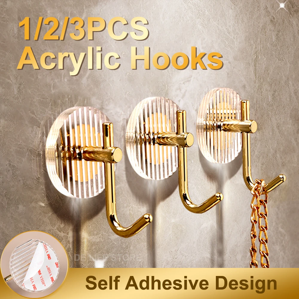 Adhesive Accessories Hooks Self-adhesive Hooks Hanging Bathroom Towel Hooks Gold Holder Wall Shower For Acrylic
Adhesive Accessories Hooks Self-adhesive Hooks Hanging Bathroom Towel Hooks Gold Holder Wall Shower For Acrylic