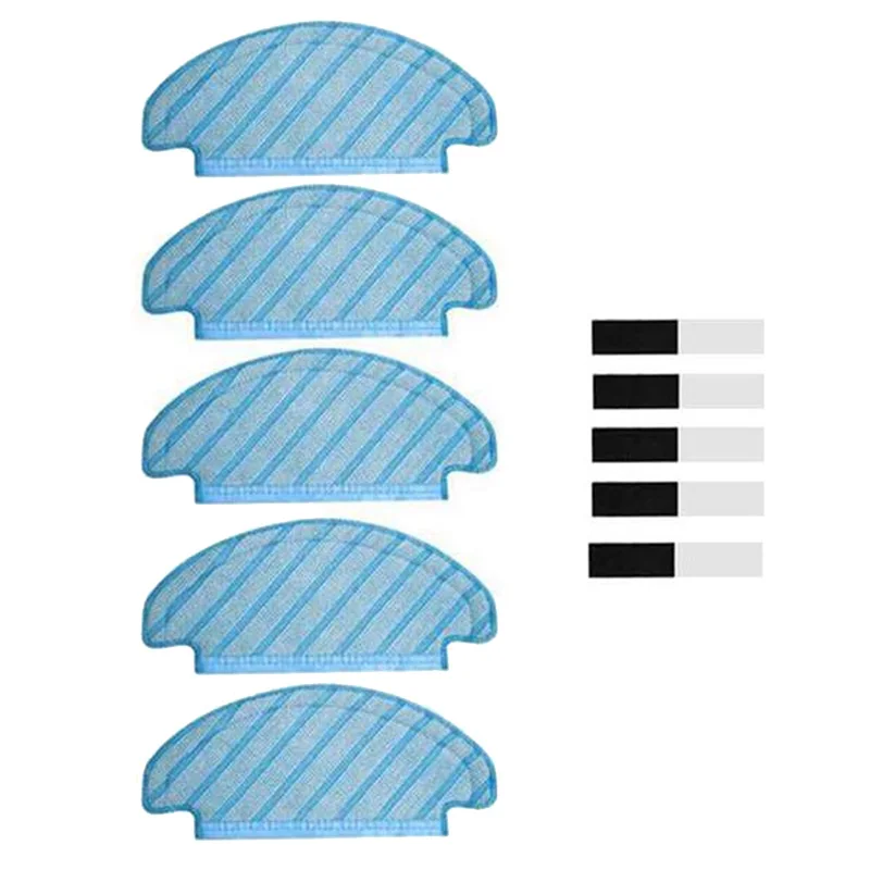 5PCS Mop Cleaning Cloths for Ecovacs Deebot T8 AIVI T8 MAX Vacuum Cleaner Accessories Replacement Cloth Parts
5PCS Mop Cleaning Cloths for Ecovacs Deebot T8 AIVI T8 MAX Vacuum Cleaner Accessories Replacement Cloth Parts