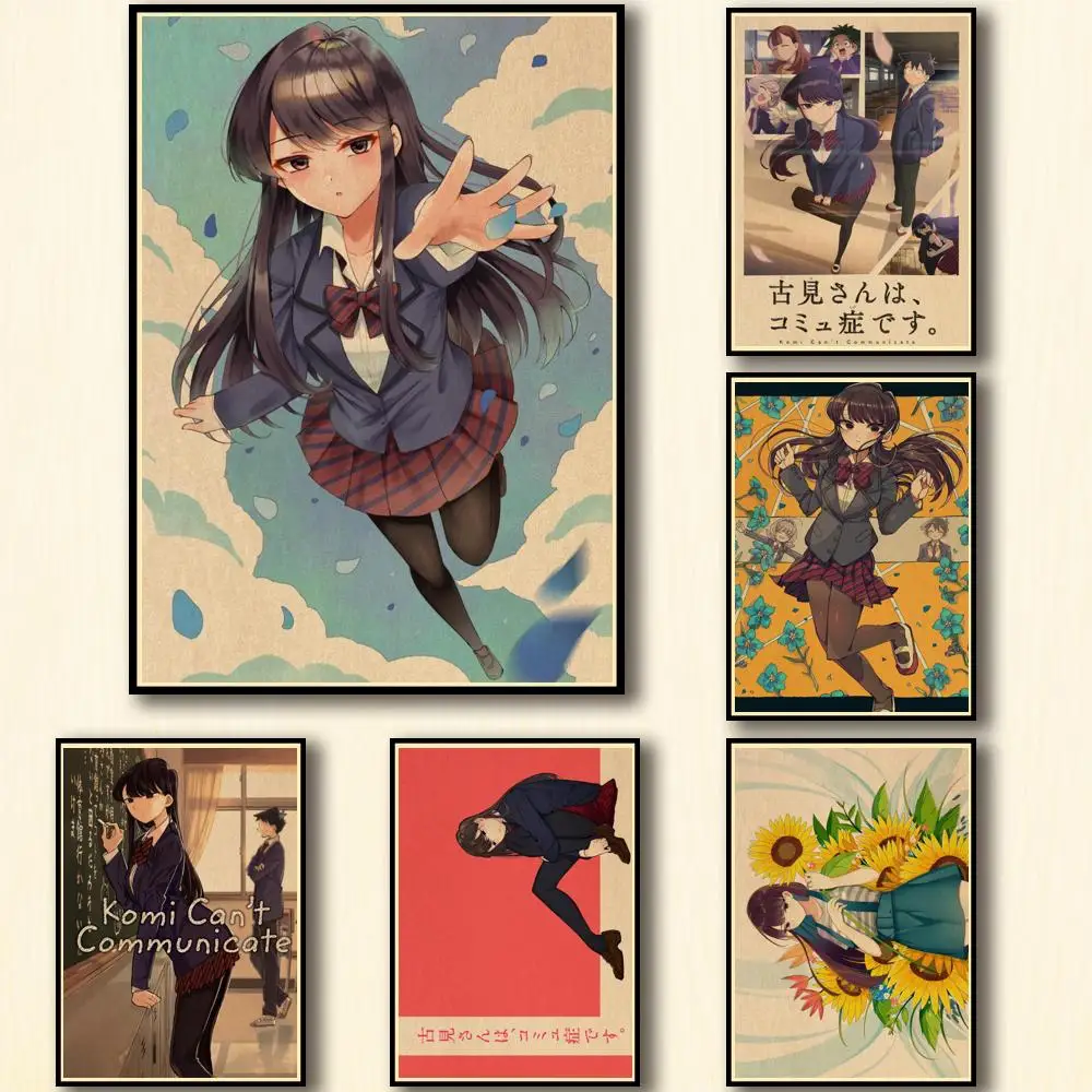 42 дизайна, аниме Komi-san Wa Komyushou Desu плакат из крафт-бумаги, альтернативная картинка, необычная Наклейка на стену для кофейни, бара
42 дизайна, аниме Komi-san Wa Komyushou Desu плакат из крафт-бумаги, альтернативная картинка, необычная Наклейка на стену для кофейни, бара