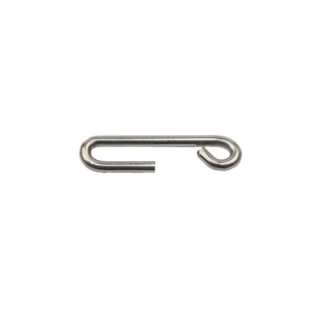 100x Stainless Steel Clip Fishing Hook Lure Connectors Quick Change Lures And Hook Snap Tackle Prevents Rig Tangling Gear
100x Stainless Steel Clip Fishing Hook Lure Connectors Quick Change Lures And Hook Snap Tackle Prevents Rig Tangling Gear