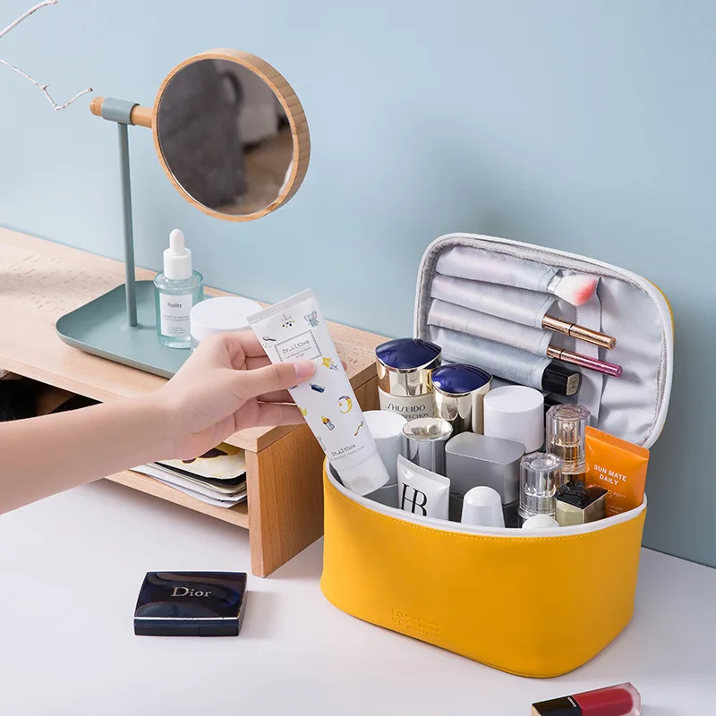 Travel Waterproof Portable Women Makeup Bag High Capacity Toiletries Organizer Storage Cosmetic Cases Zipper Wash Beauty Pouch
Travel Waterproof Portable Women Makeup Bag High Capacity Toiletries Organizer Storage Cosmetic Cases Zipper Wash Beauty Pouch