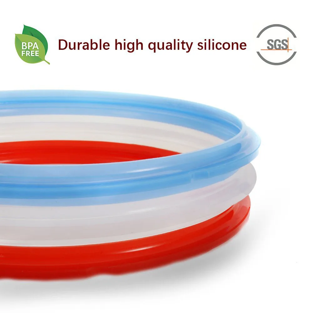 6QT Silicone Sealing Ring Pressure Cooker Replacement Sealing Ring Accessory For Pressure Cooker Seal Ring Kitchen Cooking Tools
6QT Silicone Sealing Ring Pressure Cooker Replacement Sealing Ring Accessory For Pressure Cooker Seal Ring Kitchen Cooking Tools