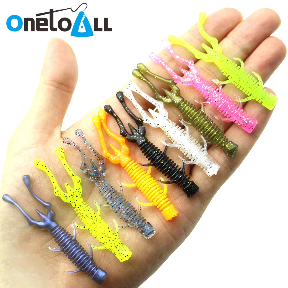 OnetoAll 20pcs Swim Bait 60mm 1.5g Soft Shrimp Bass Fishing Lure Silicone Artificial Wobblers Attractive Fish Soft Jigging Grub
OnetoAll 20pcs Swim Bait 60mm 1.5g Soft Shrimp Bass Fishing Lure Silicone Artificial Wobblers Attractive Fish Soft Jigging Grub