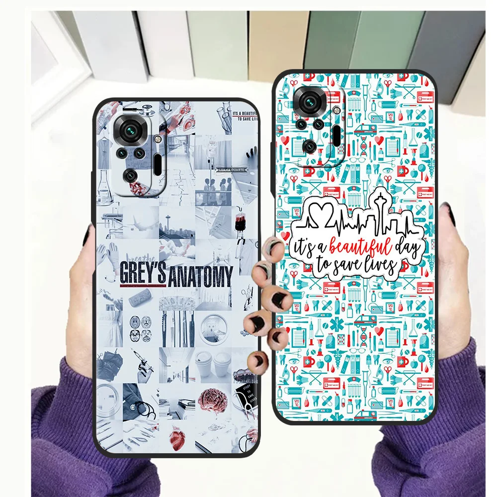 Greys Anatomy Phone Case Cover For Redmi Note 11 Pro K40 Gaming 7 8 8T 9 8A 9A 9C Note 9S 10 Pro Soft Shockproof Shell Funda TPU 
Greys Anatomy Phone Case Cover For Redmi Note 11 Pro K40 Gaming 7 8 8T 9 8A 9A 9C Note 9S 10 Pro Soft Shockproof Shell Funda TPU