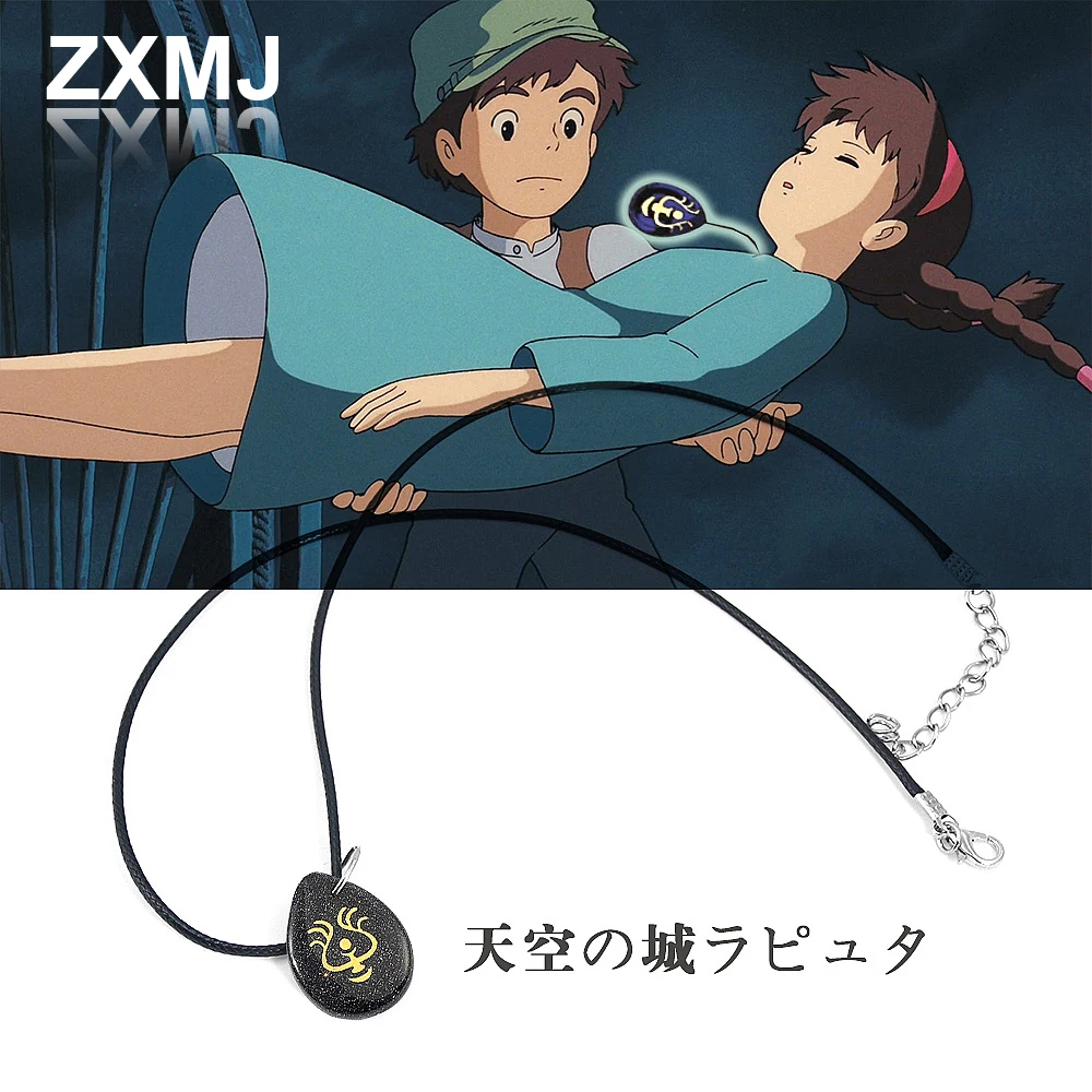 ZXMJ Anime Necklace Castlein The Sky Same Necklaces Fashion Flying Stone Pendants for Women Popular Sweater Chain Jewelry 
ZXMJ Anime Necklace Castlein The Sky Same Necklaces Fashion Flying Stone Pendants for Women Popular Sweater Chain Jewelry