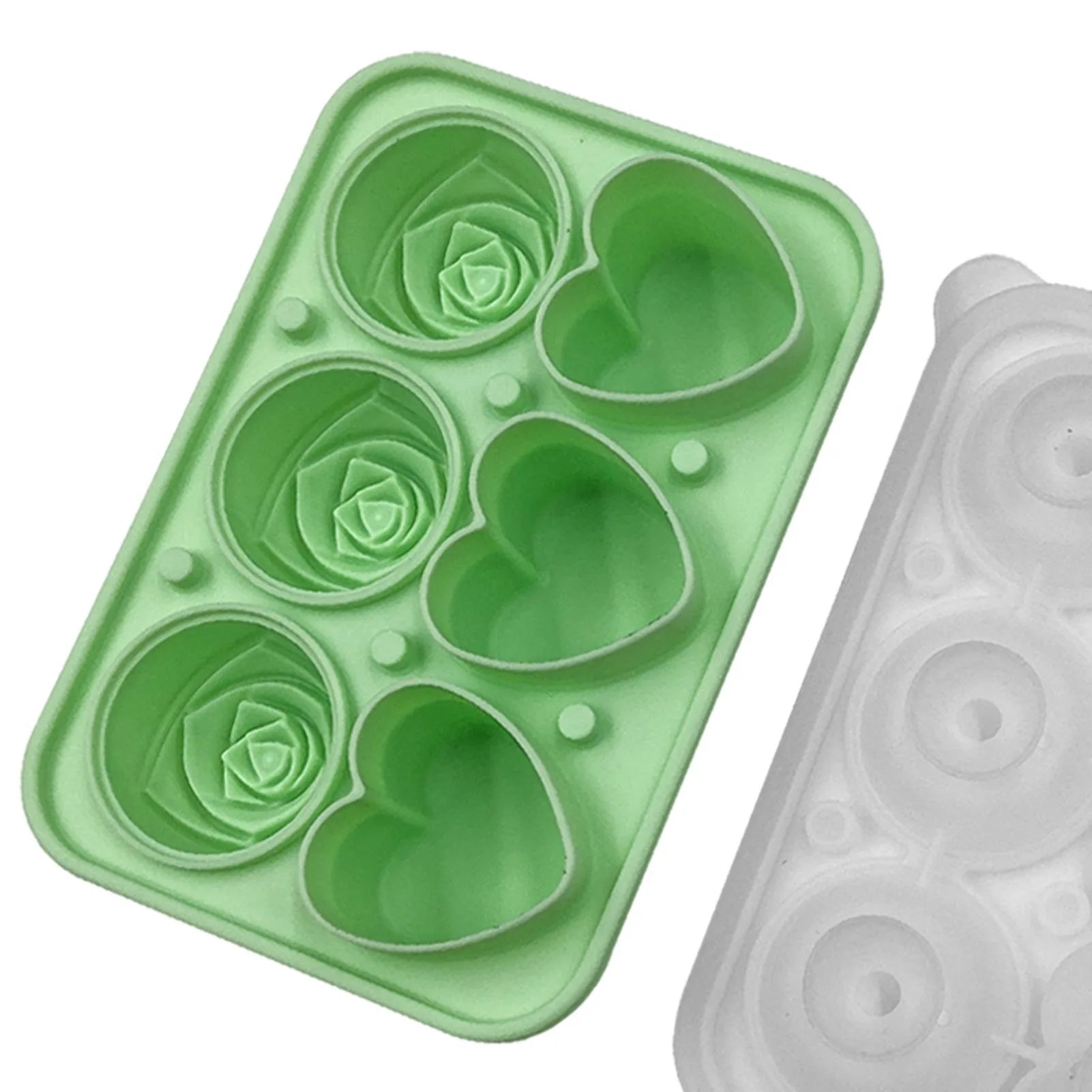 Silicone DIY Ice Cube Tray Mould with Removable Lids Easy to Clean Mould for Mojitos Popsicles Infused Mint
Silicone DIY Ice Cube Tray Mould with Removable Lids Easy to Clean Mould for Mojitos Popsicles Infused Mint