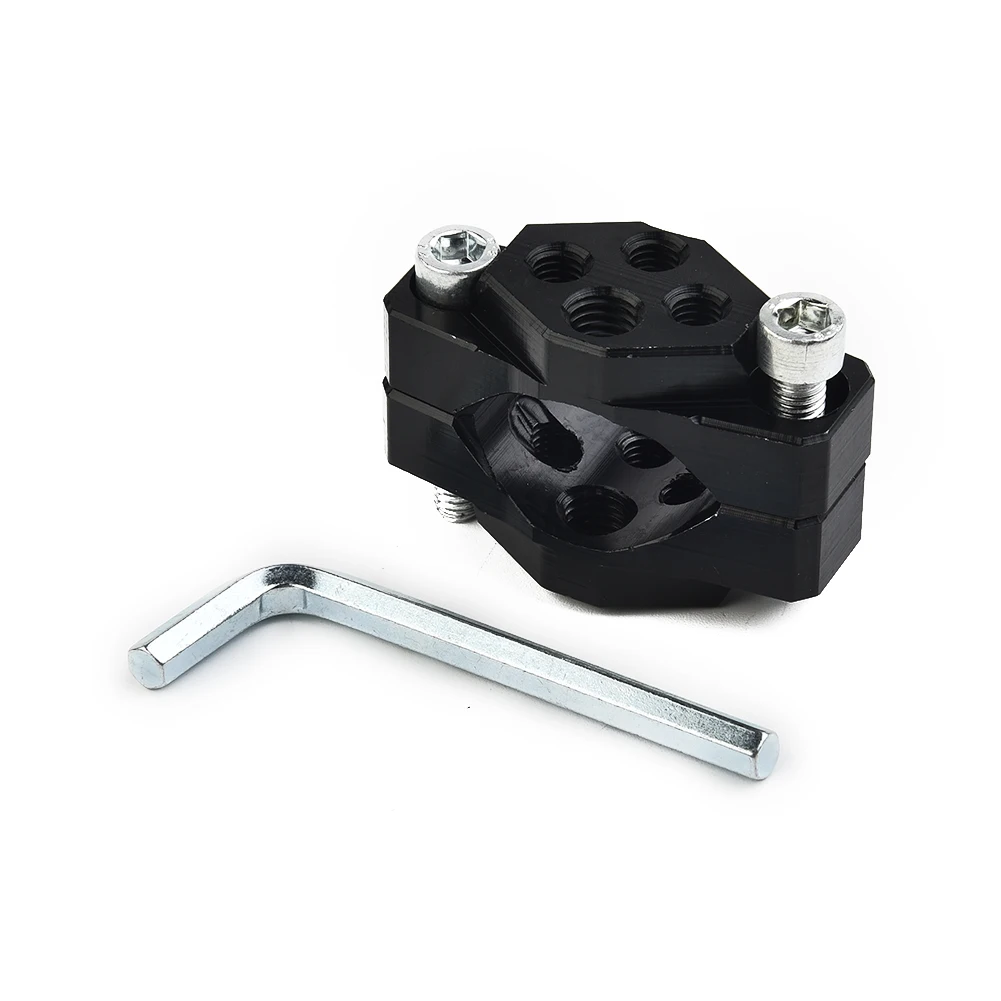 Adaptor Handlebar Bracket Clamp Accessories Aluminum Alloy Black Bumper Vehicle 17-32mm 1pcs Durable Hight Quality
Adaptor Handlebar Bracket Clamp Accessories Aluminum Alloy Black Bumper Vehicle 17-32mm 1pcs Durable Hight Quality