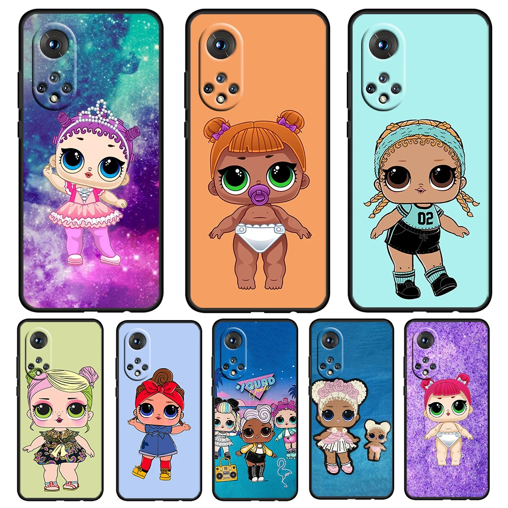L.O.L. SURPRISE Love Doll For Honor 60 50 20 SE Pro X30 10X 10i 10 9X 9A 8X 8A Lite Silicone Soft TPU Black Phone Case Cover
L.O.L. SURPRISE Love Doll For Honor 60 50 20 SE Pro X30 10X 10i 10 9X 9A 8X 8A Lite Silicone Soft TPU Black Phone Case Cover