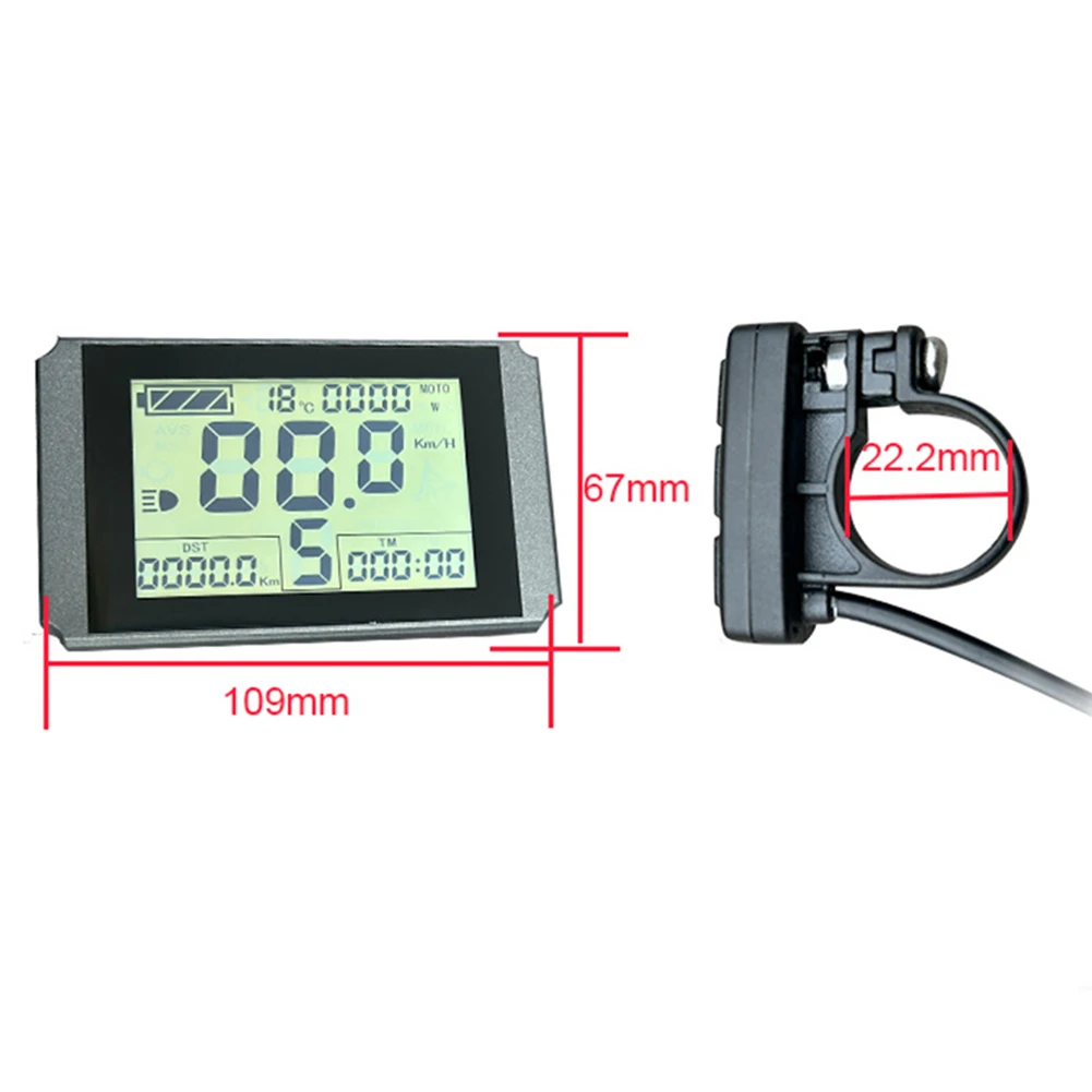 Quality Durable New Practical LCD Instrument Display /SM Connector Bicycle Useful Display Functional KT-LCD10H
Quality Durable New Practical LCD Instrument Display /SM Connector Bicycle Useful Display Functional KT-LCD10H