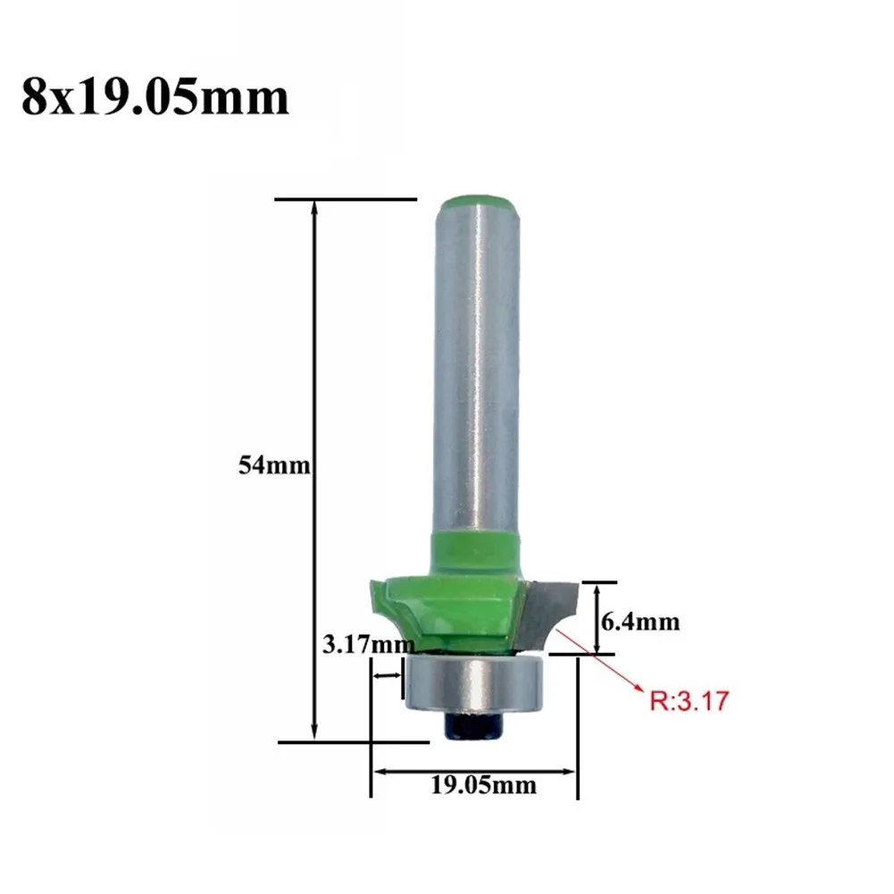 8mm Woodworking Milling Cutter Router Bit 45# Steel Build-up & Heat Resistant Coating Corner Rounding End Mill
8mm Woodworking Milling Cutter Router Bit 45# Steel Build-up & Heat Resistant Coating Corner Rounding End Mill