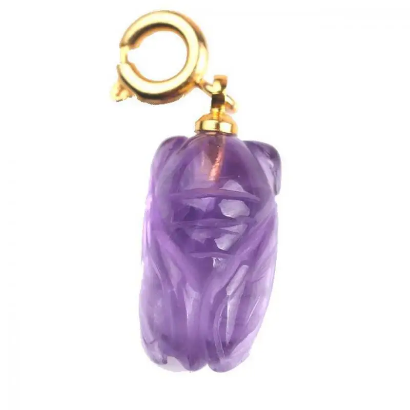 9*15mm Natural Amethyst Cicada Beads Beaded Charms Keychains For Jewelry Making Diy String Bracelet Beaded Necklace Accessories
9*15mm Natural Amethyst Cicada Beads Beaded Charms Keychains For Jewelry Making Diy String Bracelet Beaded Necklace Accessories