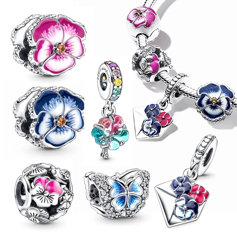 2022 Spring collecttion 925 Sterling Silver Charm flower Butterfly bead pendant Fit Pandora Original Bracelet Women Jewelry Gift
2022 Spring collecttion 925 Sterling Silver Charm flower Butterfly bead pendant Fit Pandora Original Bracelet Women Jewelry Gift