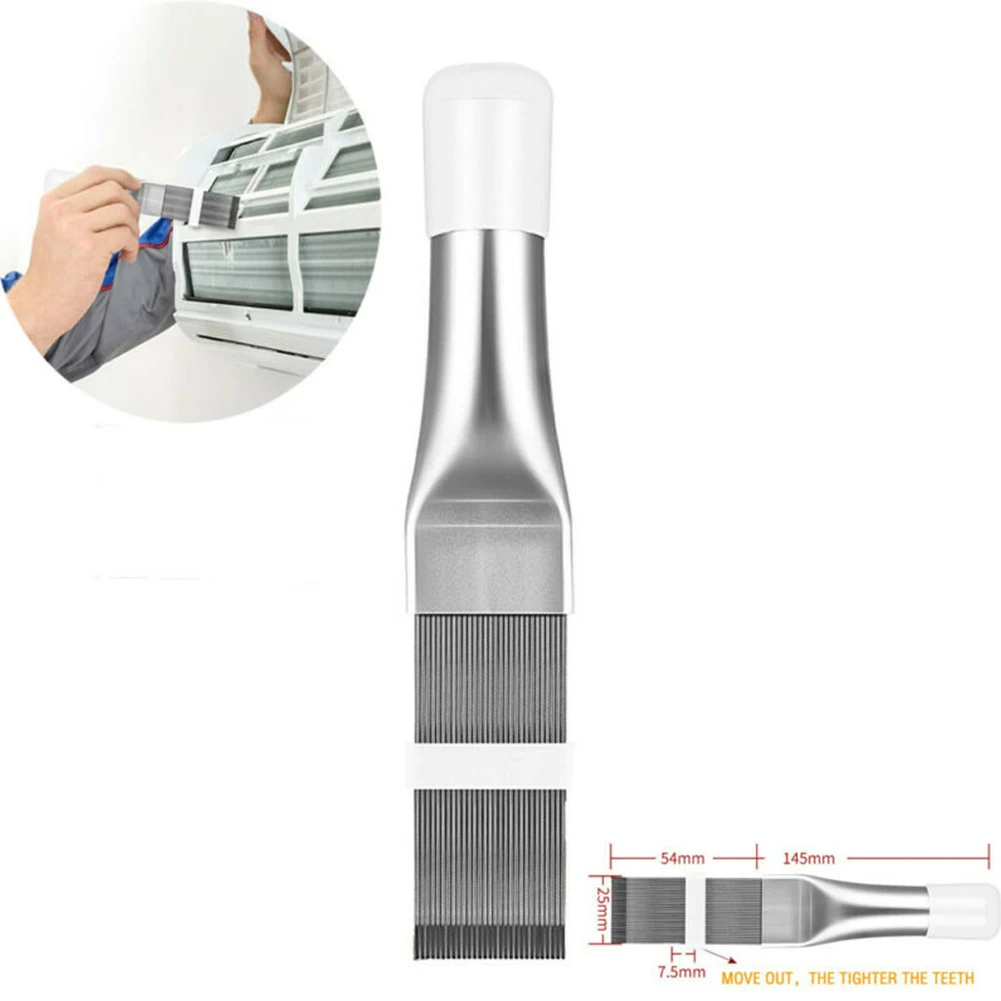 1PC Air Conditioner Fin Comb 14.5 X 2.5 Cm Stainless Steel For Removing Evaporator Coil Condensers Dirt Dust Cleaning Tools
1PC Air Conditioner Fin Comb 14.5 X 2.5 Cm Stainless Steel For Removing Evaporator Coil Condensers Dirt Dust Cleaning Tools
