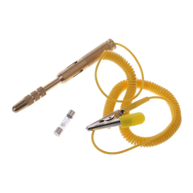 6V-24V Long Pen-type Electric Voltage Circuit Tester Pen Probe Clamp Light Bulb Automobile Maintenance Tool for Car Boat
6V-24V Long Pen-type Electric Voltage Circuit Tester Pen Probe Clamp Light Bulb Automobile Maintenance Tool for Car Boat