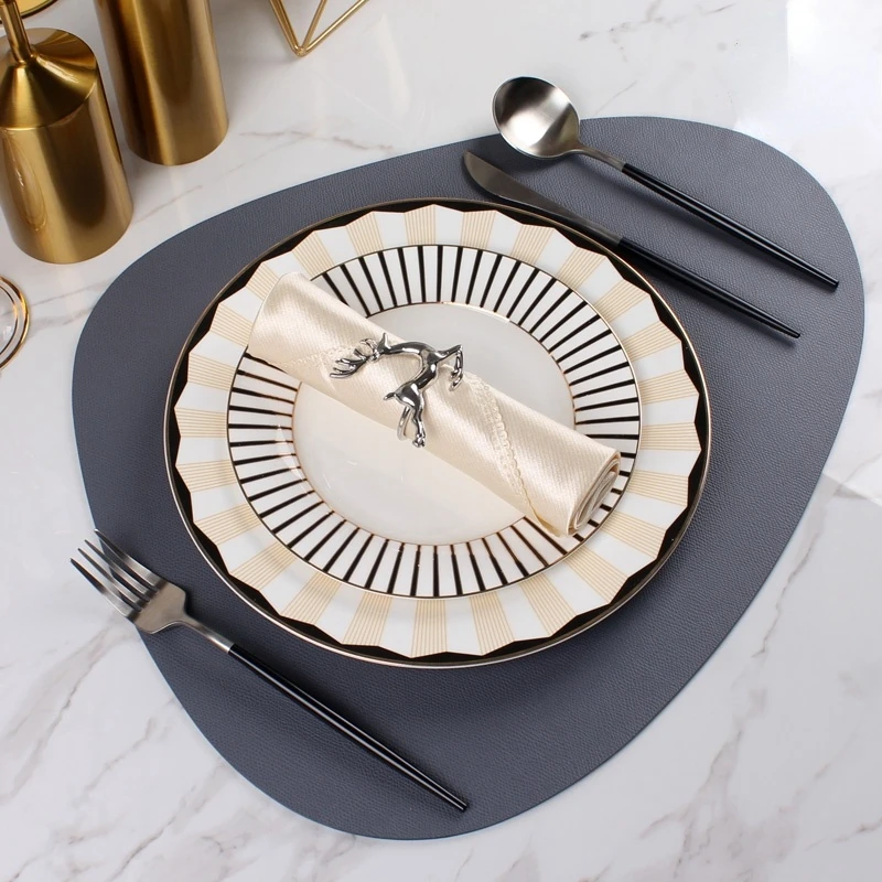 

Luxury Serving Full Tableware Of Plates Dinner Wedding Christmas Plate Sets Hospitality Vaisselle Cuisine Serving Dishes Sets