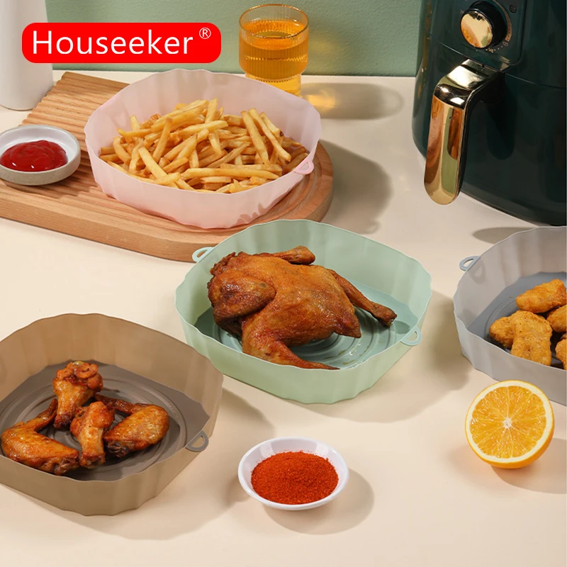 Air Fryer Silicone Baking Tray Reusable Mat Non-Stick Pizza Fried Chicken Baking Microwave Pads Baking Mat Oven Air Fryer Liner
Air Fryer Silicone Baking Tray Reusable Mat Non-Stick Pizza Fried Chicken Baking Microwave Pads Baking Mat Oven Air Fryer Liner
