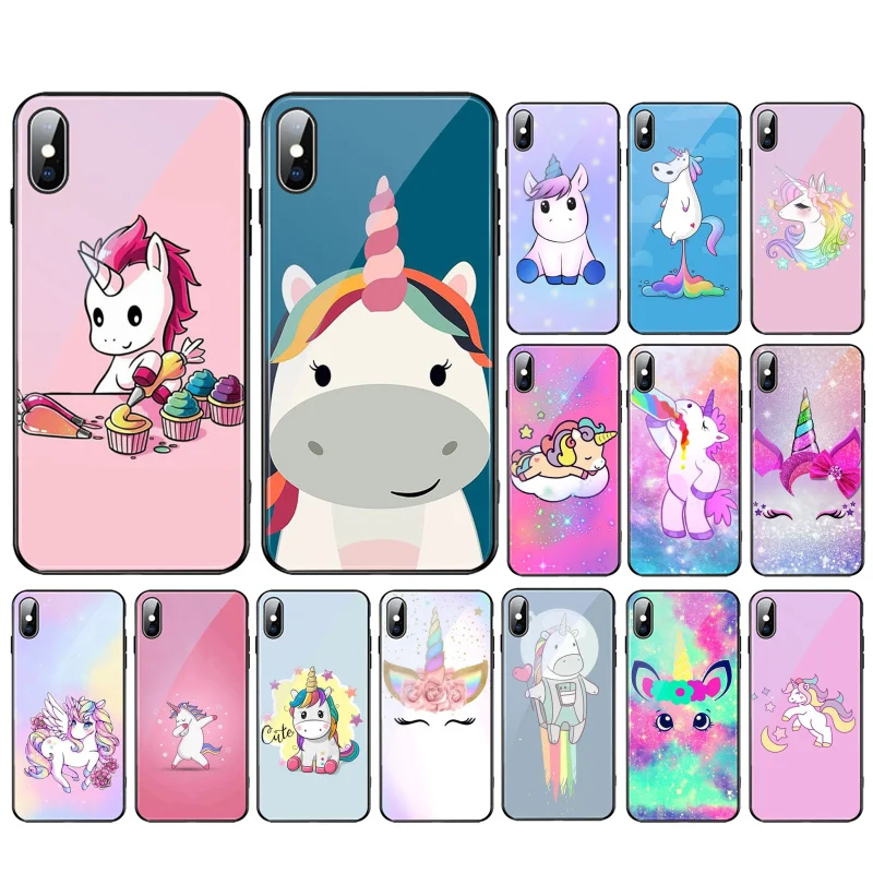 Unicorn Glass Funda Cell phone case For iphone 13 Pro Max 12 11 Pro Max XS XR X 8 7 Plus SE2 Mobile Phones Case
Unicorn Glass Funda Cell phone case For iphone 13 Pro Max 12 11 Pro Max XS XR X 8 7 Plus SE2 Mobile Phones Case