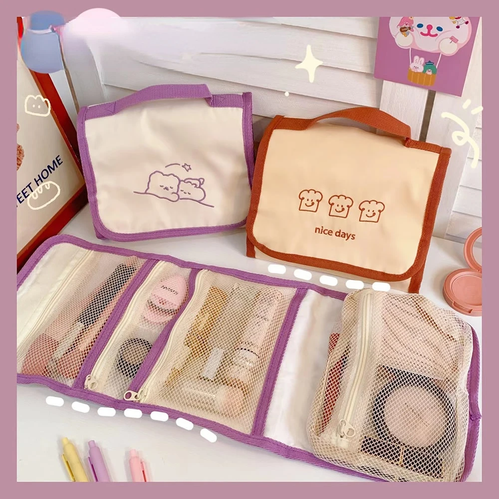 Ins Cute Multifunctional Foldable Cosmetic Storage Bag Bear Portable Travel Storage Bag Cosmetic Bag Household Storage Tools
Ins Cute Multifunctional Foldable Cosmetic Storage Bag Bear Portable Travel Storage Bag Cosmetic Bag Household Storage Tools